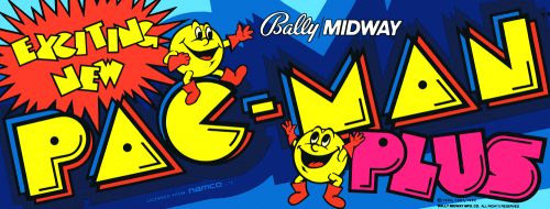 Pac-Man Plus marquee