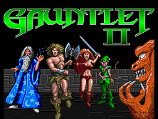 Gauntlet II title screen