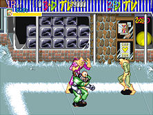 Captain Commando gameplay screen shot