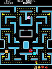 Ms. Pac-Man gameplay screen shot