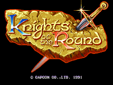 Knights of the Round title screen