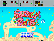 Fantasy Zone title screen