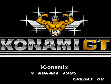Konami GT title screen