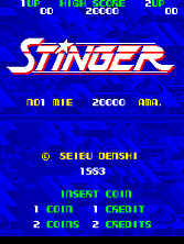 Stinger title screen