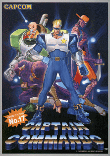 Captain Commando promotional flyer