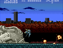 Act-Fancer Cybernetick Hyper Weapon gameplay screen shot