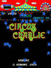 Circus Charlie title screen