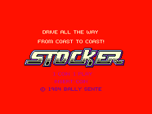 Stocker title screen