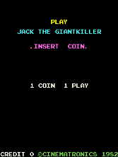 Jack the Giant Killer title screen