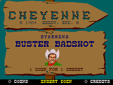 Cheyenne title screen