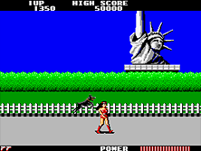 Flash Gal gameplay screen shot
