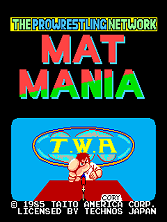 Mat Mania title screen