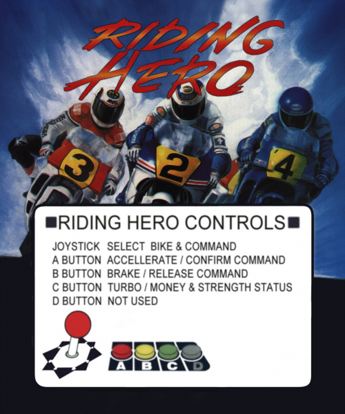Riding Hero marquee