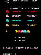 Pac-Man Plus title screen