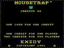 Mouse Trap title screen