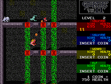 Gauntlet II gameplay screen shot