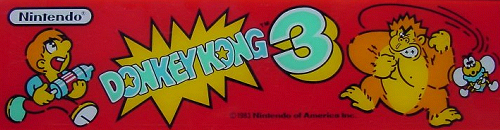 Donkey Kong 3 marquee