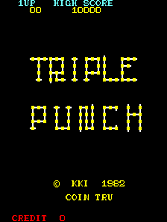 Triple Punch title screen