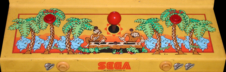 Congo Bongo control panel