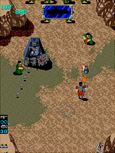 Heavy Barrel gameplay screen shot