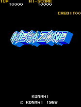 Mega Zone title screen