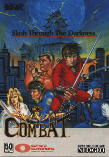 Ninja Combat promotional flyer
