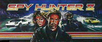 Spy Hunter II marquee