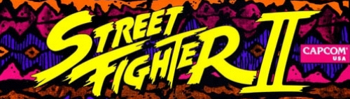 Street Fighter 2 marquee