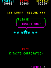 Lunar Rescue title screen