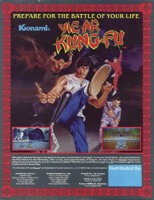 Yie Ar Kung Fu promotional flyer