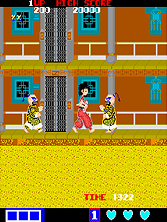 Nunchackun gameplay screen shot