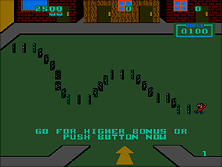 Domino Man gameplay screen shot