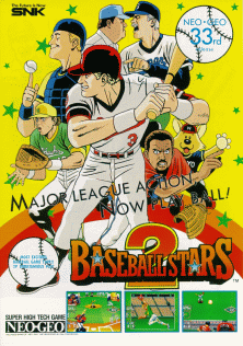 Baseball Stars  2 promotional flyer