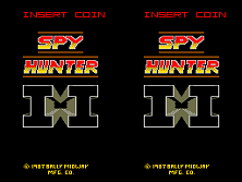 Spy Hunter II title screen