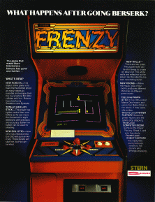 Frenzy promotional flyer