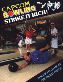 Capcom Bowling promotional flyer