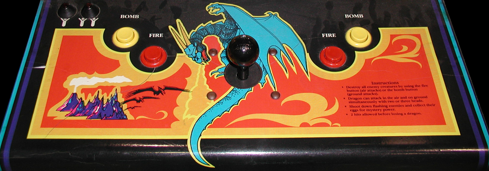 Dragon Spirit control panel