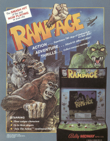 Rampage promotional flyer