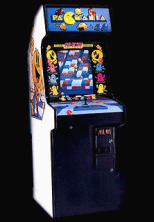 Pac-Mania cabinet photo