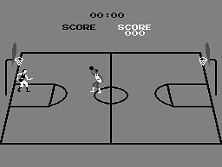 Atari Basketball title screen