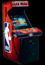 NBA Jam cabinet photo