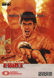 Burning Fight promotional flyer