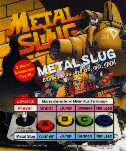 Metal Slug marquee