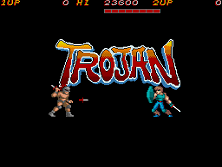 Trojan title screen