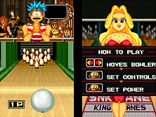 League Bowling gameplay screen shot