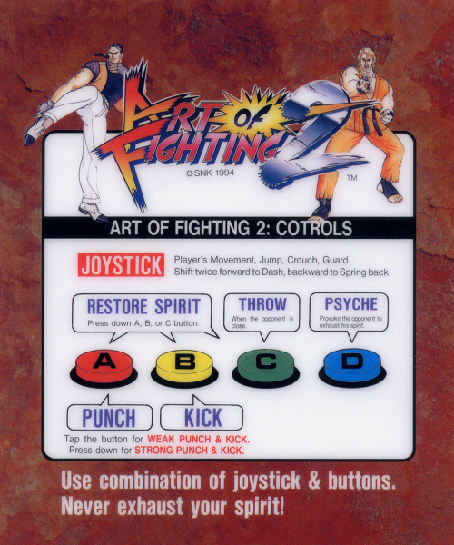 Art of Fighting 2 marquee