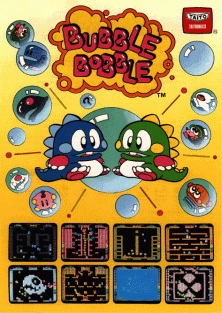 Bubble Bobble promotional flyer