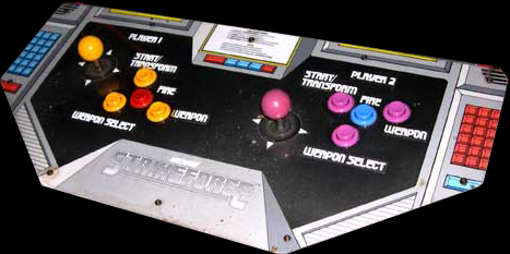 Strike Force control panel