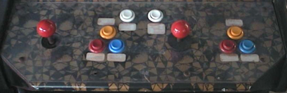 Golden Axe control panel