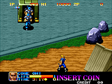 Ninja Commando gameplay screen shot